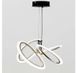 Светодиодная подвесная люстра Artlight WG5145-4CF+BK, 64 Вт, светло-кофейный сатин + черный WG5145-4CF+BK фото 3