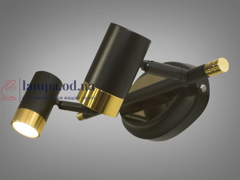 Подсветка для зеркал Diasha 5883/2, 6W, LED, металл, поворотная, 3200K/4100K/6000K, современный стиль 5883/2 фото
