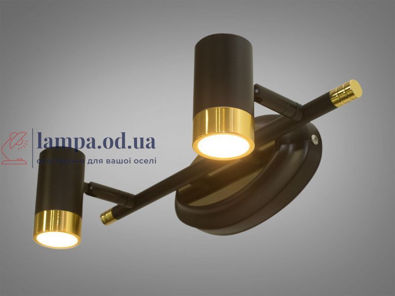 Подсветка для зеркал Diasha 5883/2, 6W, LED, металл, поворотная, 3200K/4100K/6000K, современный стиль 5883/2 фото