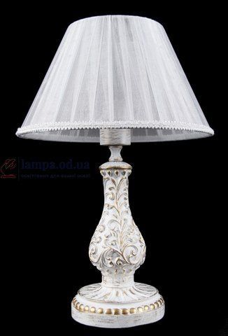Настольная лампа Splendid Ray N29989/1T, E27, 40W, белый и золотой, для спальни 30346772 фото