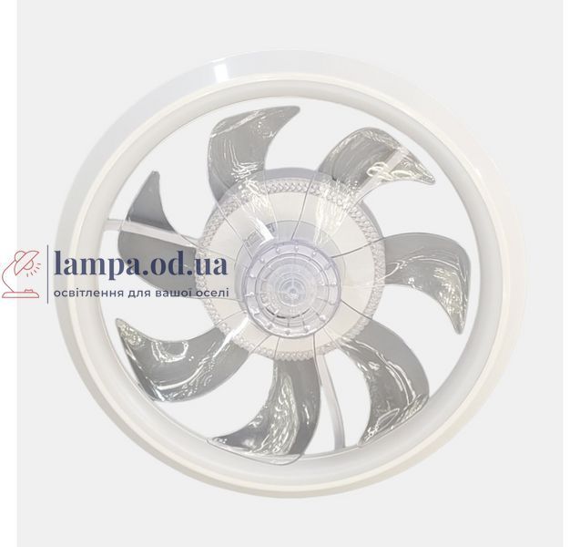 Стельова LED-люстра-вентилятор Artlight FS302WH, біла, 76 Вт, від 12-19 м&sup2; FS302WH фото
