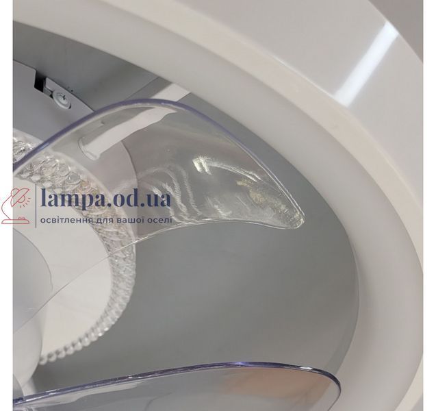 Стельова LED-люстра-вентилятор Artlight FS302WH, біла, 76 Вт, від 12-19 м&sup2; FS302WH фото