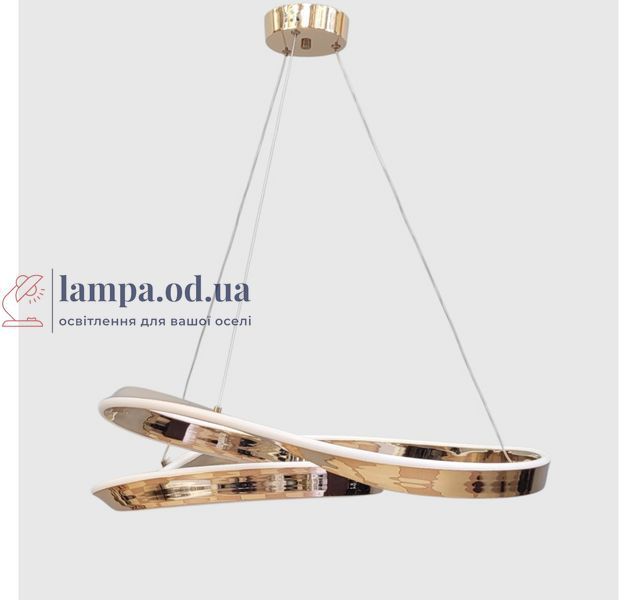 Підвісна LED люстра Artlight 95071-GD, 71 Вт, золото, 61 см 95071-GD фото