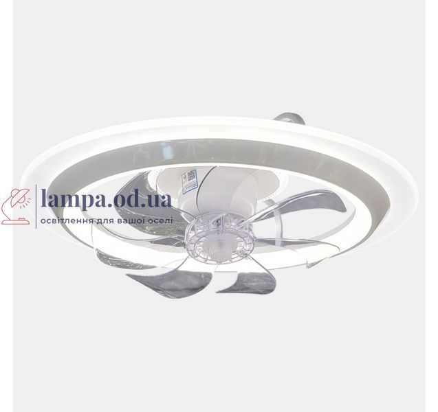 Стельова LED-люстра-вентилятор Artlight FS302WH, біла, 76 Вт, від 12-19 м&sup2; FS302WH фото