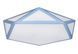 Потолочная люстра LED Levistella 752L68 BLUE, 90W, белый и голубой металл, современный стиль LVS3243 фото 1