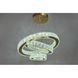 Люстра хрустальные кольца до 20 м&sup2; Linisoln 7201-6A/480+340+190 хрустальная LED 70W регулируемая высота 7201-6A/480+340+190 фото 1