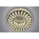 Потолочная хрустальная LED люстра Linisoln 3320-400 CH/FG, 100 Вт, хром и золото, 38 см, 12-15 м&sup2; 3320-400 CH/FG фото 2