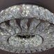 Потолочная хрустальная LED люстра Linisoln 3320-400 CH/FG, 100 Вт, хром и золото, 38 см, 12-15 м&sup2; 3320-400 CH/FG фото 3
