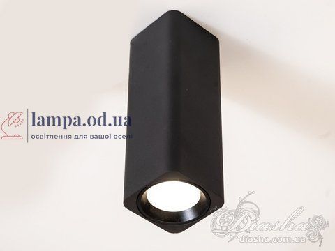 Світильник накладний LED Diasha 168A-BK, 20Вт, 4100K, чорний, для коридору та кухні 168A-BK фото