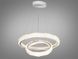 Ошатна LED-люстра Diasha MD3528/600+400CG шампань, 2 кільця, 90 Вт, 60 см, 14-20m2 MD3528/600+400CG фото 3