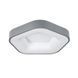 Потолочная люстра LED Levistella 752L65 GRAY, 50W, белый акрил, серый металл, современный стиль