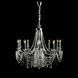 Эффектная подвесная хрустальная люстра Splendid Ray L6008/10 (SILVER) &mdash; хром, 10&times;E14, диаметр 85 см, от 18 до 28 м&sup2; 30421721 фото 1