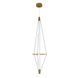 Люстра LED Levistella 7813092 (800) AB, 10W, 4000K, бронзовий метал, стельова стиль для дому LVS5057 фото 1