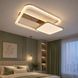 Люстра стельова LED з пультом Diasha A8819/600+400 золото 115 Вт 20 м2 A8819/600+400 фото 1