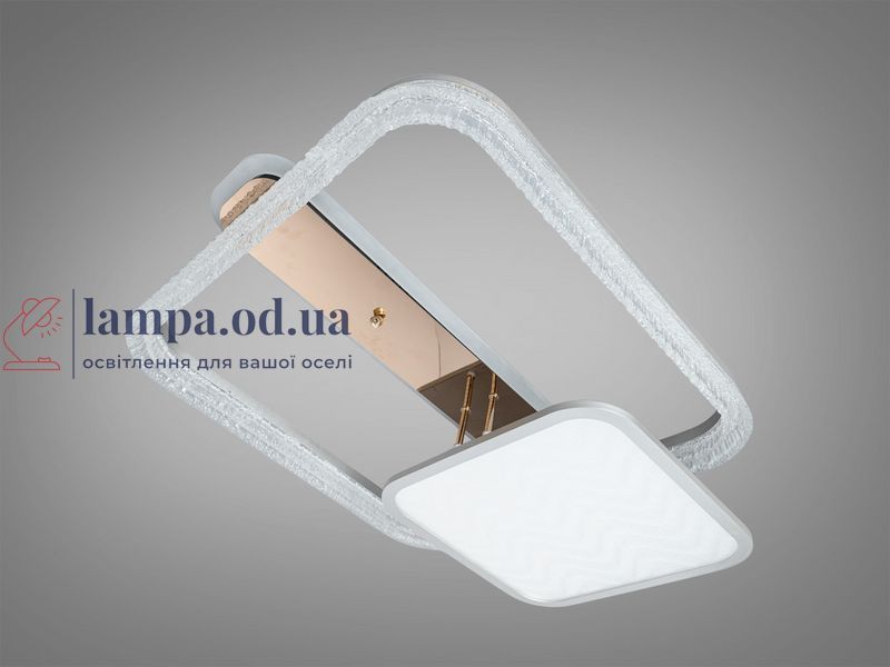 Люстра стельова LED з пультом Diasha A8819/600+400 золото 115 Вт 20 м2 A8819/600+400 фото