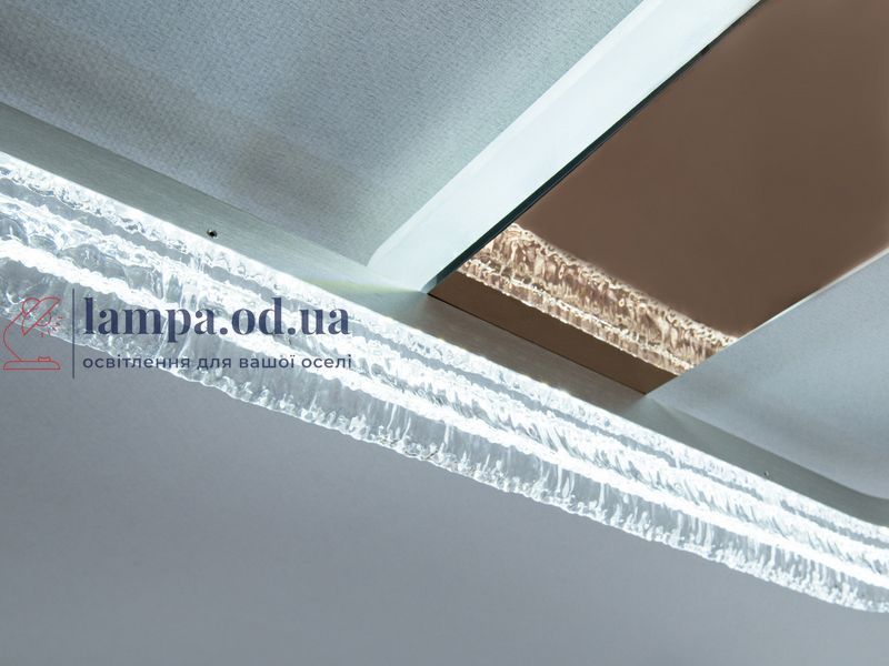 Люстра стельова LED з пультом Diasha A8819/600+400 золото 115 Вт 20 м2 A8819/600+400 фото