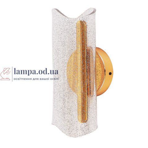 Бра настінне LED Levistella 796W6428 GD, 5W, золотий, акрил, три режими світла для дому LVS5813 фото