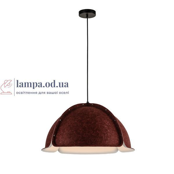 Подвесной светильник Levistella 8051889-1 (600) C37+WH, E27, винтажный, абажур из фетра, для гостиной LVS5371 фото