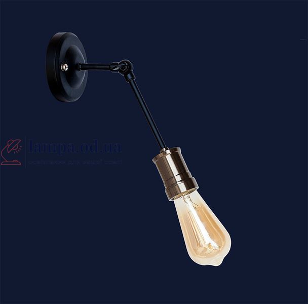 Бра настінне Levistella 752WG2004-1, E27, 60W, чорний метал, сучасний стиль для дому LVS04237 фото