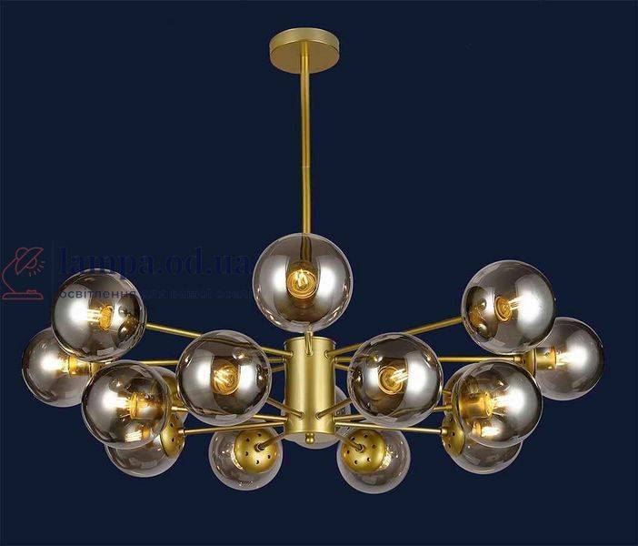 Люстра молекула Levistella 7526033-16 GD+BK 7526033-16 GD+BK фото