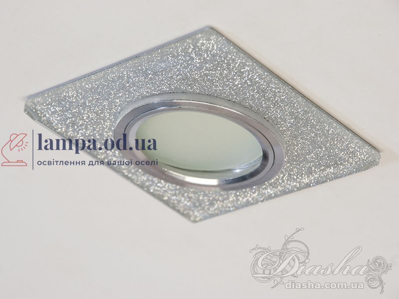 Светильник Diasha 6017FS LED, 40W, диаметр 9 см, патрон G5.3, MR16, металл, стекло, для внутреннего использования 6017FS фото