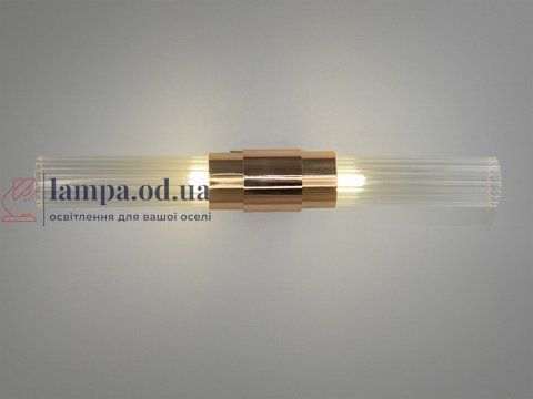 Настінний світильник Diasha F3768 2 лампи G9, 20W, метал, акрил, 44 см, сучасний стиль для дому та офісу F3768 фото