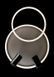 Люстра стельова LED Splendid Ray L2464/550/2+2, 4 лампи, білий/чорний, димер, сучасний стиль 30428629 фото 9