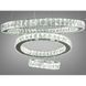 Люстра светодиодная хрустальная Linisoln 7201F/650+450+250 хрустальная LED 2 лампы диаметр 65 см 7201F/650+450+250 фото 3