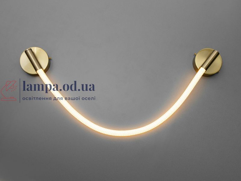 Світильник LED Diasha 9600-GAB Мотузка, 10W, бронза, сучасний лофт для коридору, вітальні, спальні 9600-GAB фото
