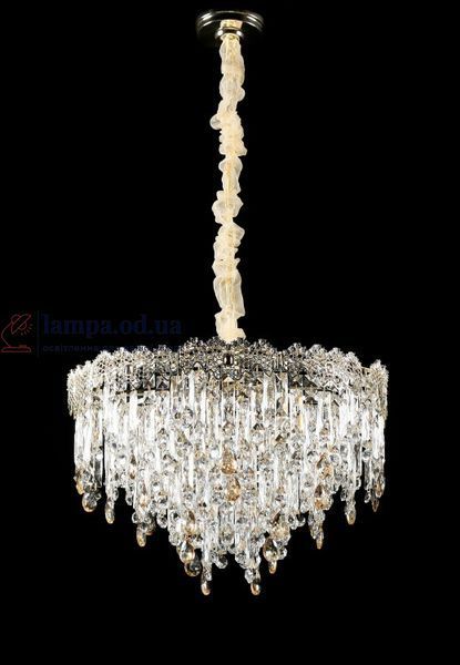 Підвісна кришталева люстра Splendid Ray L2190/580*H400/13, золото, 13 ламп E14, від 12-20 м&sup2; 30438219 фото