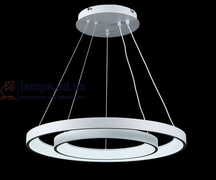 Потолочная люстра LED Splendid Ray L2551/580+380/2, 2 лампы, белый, регулировка света, современный стиль 30428773 фото