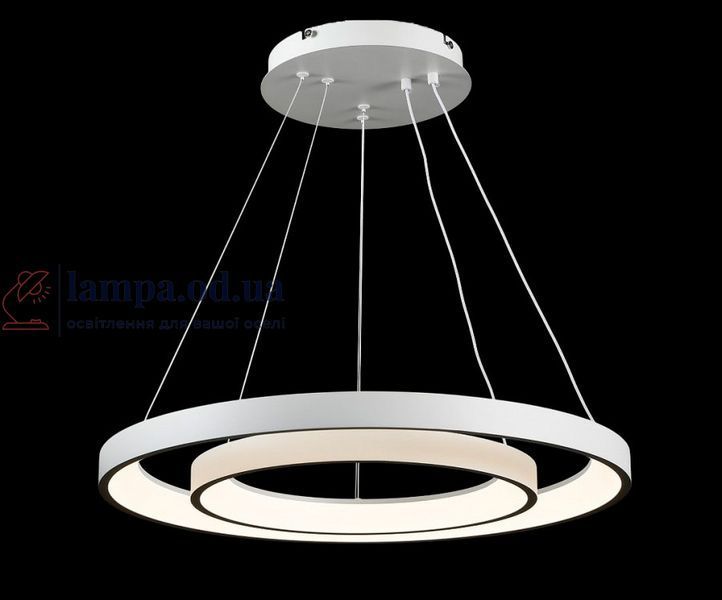 Потолочная люстра LED Splendid Ray L2551/580+380/2, 2 лампы, белый, регулировка света, современный стиль 30428773 фото