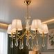 Роскошная подвесная люстра Splendid Ray L89302/5 SGD с текстильными абажурами и хрустальными подвесками 30433894 фото 1
