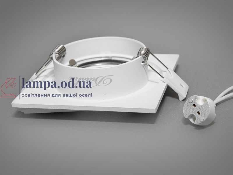Точковий світильник алюмінієвий Diasha PR-3-WH G5.3 MR16, 40W, IP20, для коридору та кухні PR-3-WH фото
