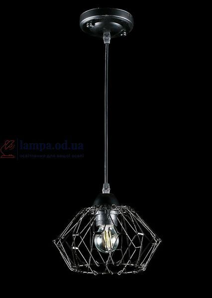 Стельова люстра E27 Splendid Ray LGH51368/1P, 1 лампа, чорний метал, регульована висота 30-110 см, сучасний стиль 30429712 фото
