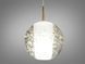 Люстра стельова LED Diasha 3006/1G G4, 1 лампа, метал, скло, сучасний стиль, регулювання висоти, IP20 3006/1G фото 3