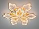 Стельова LED люстра Diasha 8148/6+3G золото, 9 модулів, 185 Вт, 80 см, 16-25m2 8148/6+3G LED 3color di фото 3