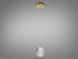 Люстра стельова LED Diasha 3006/1G G4, 1 лампа, метал, скло, сучасний стиль, регулювання висоти, IP20 3006/1G фото 4