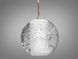 Люстра стельова LED Diasha 3006/1G G4, 1 лампа, метал, скло, сучасний стиль, регулювання висоти, IP20 3006/1G фото 1