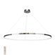 Потолочная люстра LED Levistella 7529832-1 CHROME LED (1000), 74W, 1000мм, три режима цвета, хромированный металл LVS5148 фото 1