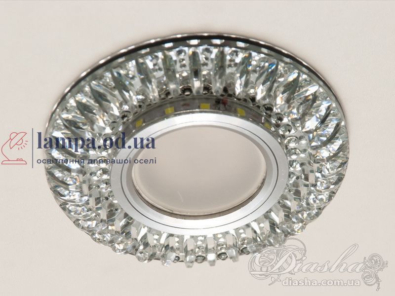 Светильник LED Diasha 2113B MR16, 40W, 220V, диаметр 10,5 см, IP20, зеленая подсветка 2113B фото