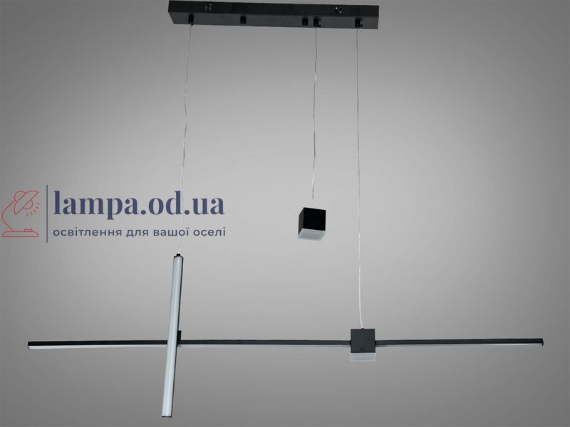 Подвесная люстра LED Diasha 5221A/1100BK черная 27 Вт 5 м2 5221A/1100BK фото