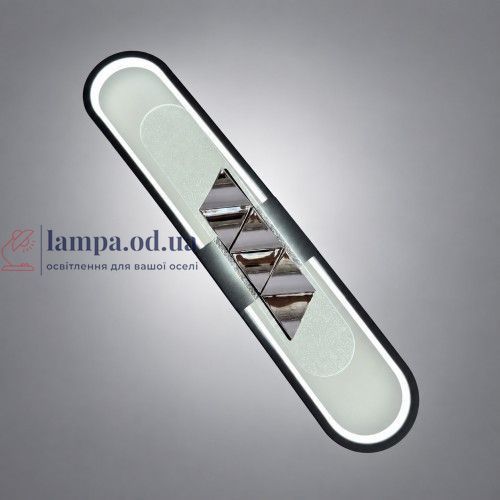 Настінне LED бра із дзеркальною вставкою Linisoln 97863-600 CH, 24 Вт, хром, 60 x 14 см 97863-600 CH фото