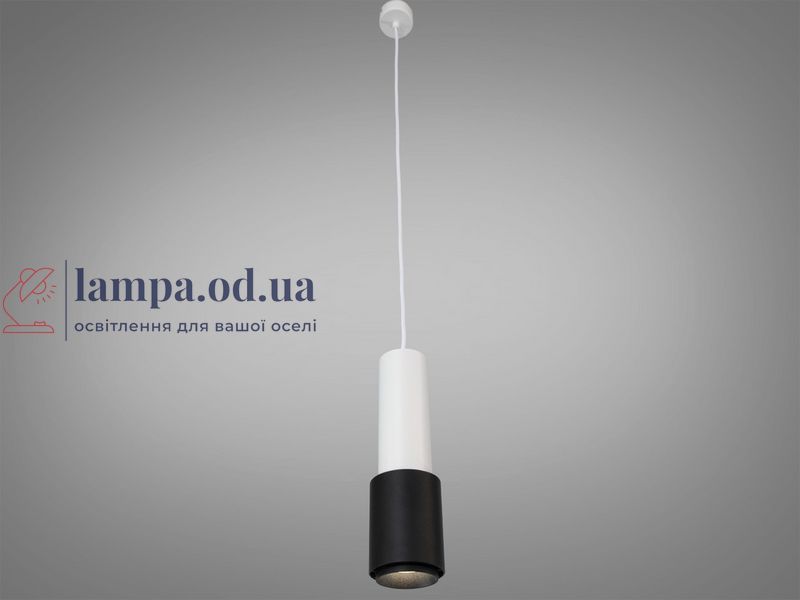 Подвесной светильник Diasha QY-H1129W+B-L, белый с черным, 1xGU10 QY-H1129W+B-L фото